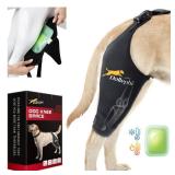 Dollephi Dog Knee Brace for Torn ACL Hind Leg, Hot/Cold Compress for Patella Dislocation or Osteoarthritis, Cruciate Ligament Injuries, for Medium & Large Dogs,Patent Pending(Right Leg,XL)