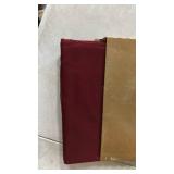 Simplebrand Red Sheer Curtains 84 Inches Long, Light Filtering Rod Pocket Solid Color Window Sheer Curtain Panels, Elegant Curtains & Drapes for Living Room, Bedroom 2 Panels (Burgundy, 42\" W x 84\" 