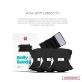 Pet ParentsÂ® Washable Belly Bands for Male Dogs (3pack) + ExtendrsÂ® of Durable Dog Diapers Male, Premium Male Dog Diapers & Dog Wraps (Large, Black)