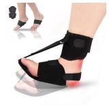 Aubanak Plantar Fasciitis Night Splint: Upgraded Plantar Fasciitis Brace - Adjustable Ankle Night Splint Support for Plantar Fasciitis Relief Heel