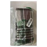 CARRIE HOME Red Christmas Tartan Plaid Pillow Covers 18x18 Set of 2 Farmhouse Buffalo Plaid Red Striped Throw Pillow Cover for Living Room Couch Sofa