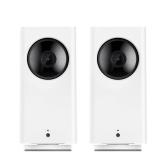 Wyze Cam Pan v2 360Â° Pet Camera with Phone App PTZ Indoor Smart Security Camera for Dog Cat Baby Elderly Monitoring, 2-Pack