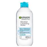 Garnier Micellar Water For Waterproof Makeup, Hydrating Facial Cleanser & Makeup Remover, Suitable for Sensitive Skin, Vegan, Cruelty Free, 13.5 Fl Oz (400mL), 1 Count
