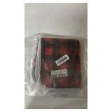 Red and Black Buffalo Plaid Dish Drying Mat 16x18 for Kitchen Merry Christmas Winter Xmas Dishes Pad Dish Drainer Rack Mats Absorbent Fast Dry Kitchen Accessories