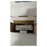 Juvale Wooden Coasters Set of 6-3.8 in, White, Square, Farmhouse Style - Coaster Holder for Coffee Table & Bar Decor - Kitchen & Living Room Decor