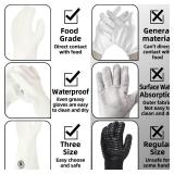 Silicone Oven Gloves, Heat Resistant Oven Gloves with Fingers, Kitchen Oven Mitts Smoker Barbecue Gloves for Baking, Grilling, Cooking, Food Grade, Waterproof (9)