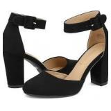 Dream Paris brand ladies black high heels size 5.5
