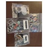 Costume Jewelry lot of 5 Earrings