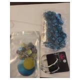 Pazo Jewelry Set with Blue Beads