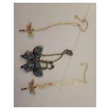 Decorative Butterfly Pendant Necklace Collection