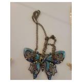 Decorative Butterfly Pendant Necklace Collection
