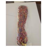 Multi-Strand Colorful Seed Bead Necklace