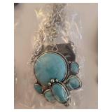 Paparazzi Turquoise Stone Statement Necklace