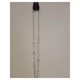 Paparazzi Long Chain Pearl Drop Earrings Set