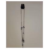 Paparazzi Long Chain Pearl Drop Earrings Set