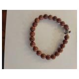 Natural Stone Beaded Bracelet Set with Sea turtle