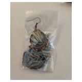 Southwestern Style Copper and Turquoise Earring Set