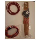 Paparazzi Red Cord Bracelet Set