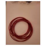 Paparazzi Red Cord Bracelet Set