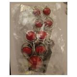 Paparazzi Pink Stone Statement Necklace Set with Bracelets