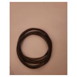 Handmade Leather and Wood Bead Bracelet Set