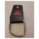 Paparazzi Jewelry Set - Crystal Necklace and Silver Bracelet