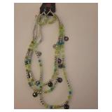 Paparazzi Jewelry Collection - Green and Blue Beaded Set