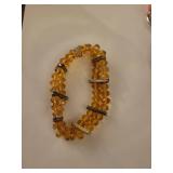 Paparazzi Jewelry Set - Brown Pearl and Crystal Collection