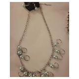 Paparazzi Navy Blue and Pearl Jewelry Set