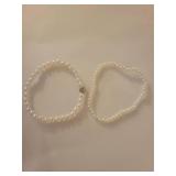 Paparazzi Pearl and Gold Jewelry Set