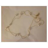 Paparazzi Pearl and Gold Jewelry Set