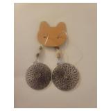 Handmade Jewelry Set with Mandala Earrings and Beaded Pendant