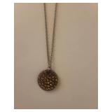 Paparazzi Gold Fringe Statement Necklace Set