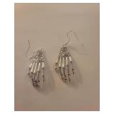 Paparazzi Silver Skeleton Hand Jewelry Set