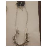 Paparazzi Pearl and Chain Necklace Set