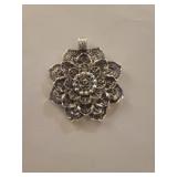 Silver Jewelry Set with Bee Heart Pendant