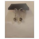 Silver Jewelry Set with Bee Heart Pendant