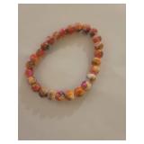 Paparazzi Bracelet Collection - Orange and Pearl Charm Set