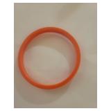 Paparazzi Bracelet Collection - Orange and Pearl Charm Set