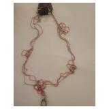 Paparazzi Red Mesh Jewelry Set