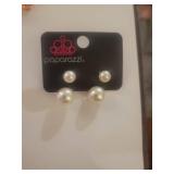 Paparazzi Rose Gold Pearl Jewelry Set
