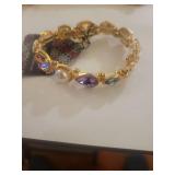 Paparazzi Jewelry Set with Pearls and Crystals