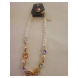 Paparazzi Jewelry Set with Pearls and Crystals