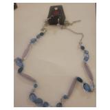 Paparazzi Blue Crystal Jewelry Set