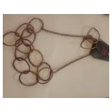 Paparazzi Jewelry Set - Copper Circle Necklaces and Wood Bead Bracelets