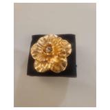 Paparazzi Gold Flower Jewelry Set