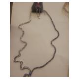 Paparazzi Jewelry Set - Blue and Crystal Necklaces