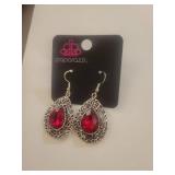 Paparazzi Red Fashion Jewelry Set
