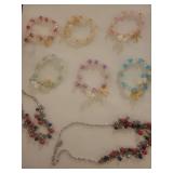 Handcrafted Glass Bead Jewelry Collection