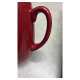 Corelle Red Ceramic Coffee Mug Set of 4
